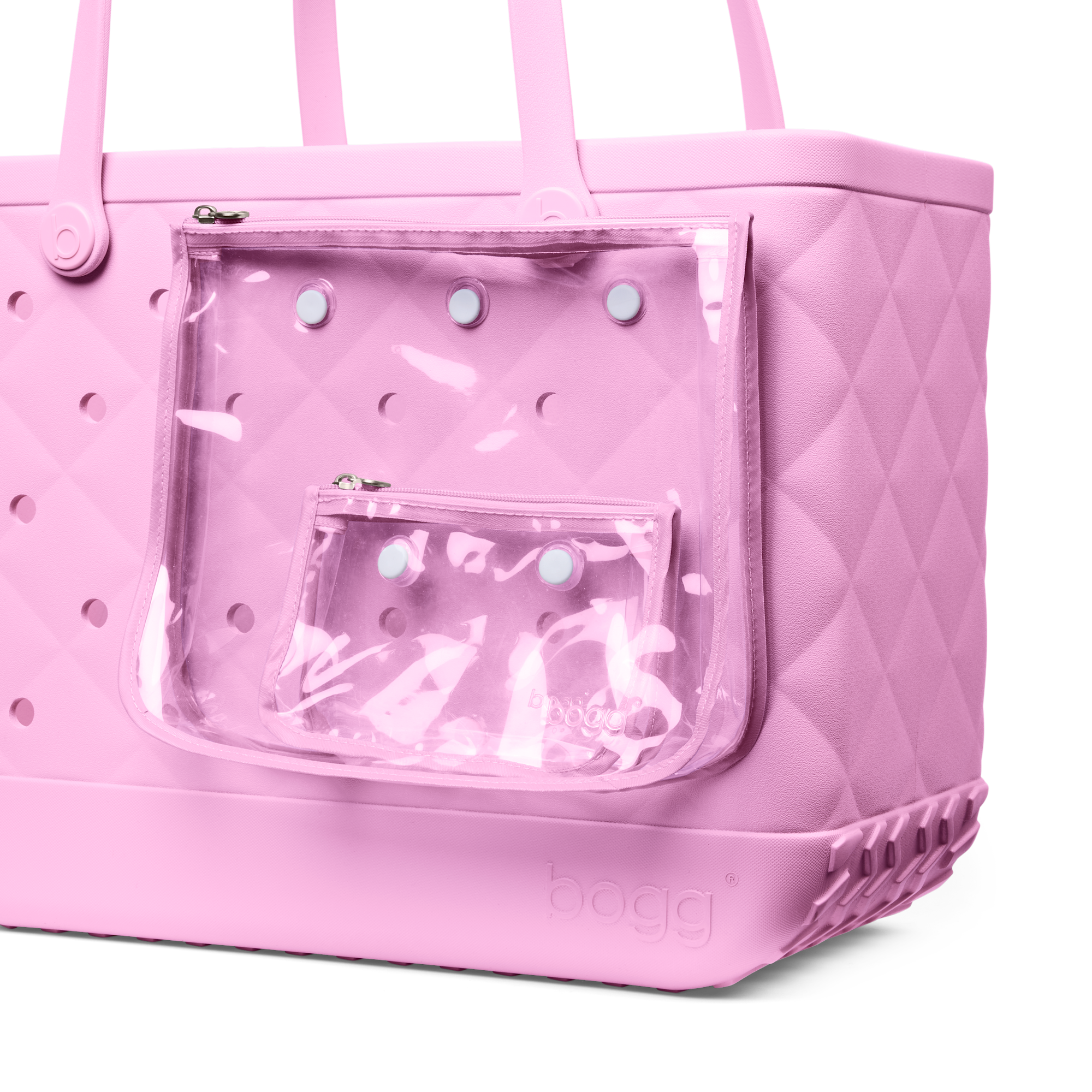 Original Bogg Bag - Quilted Pink Taffy