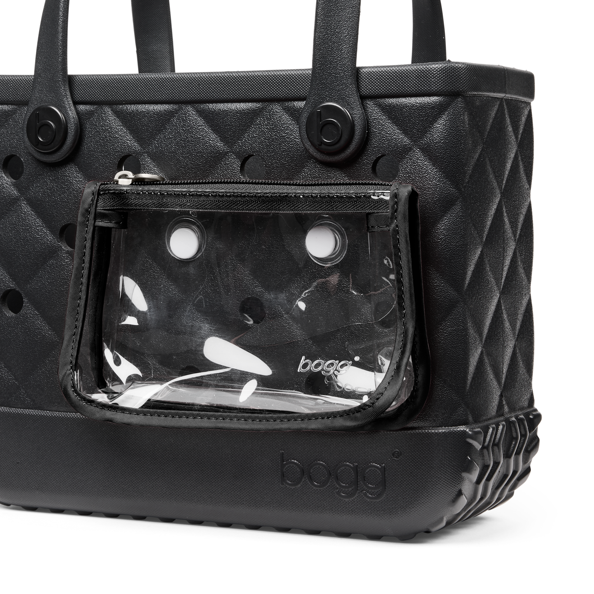 Bitty Bogg Bag - Quilted LBD Black