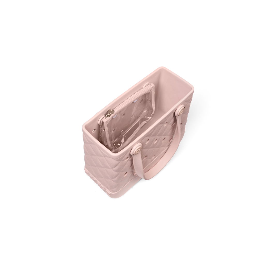 Bitty Bogg Bag - Quilted Rose Petal