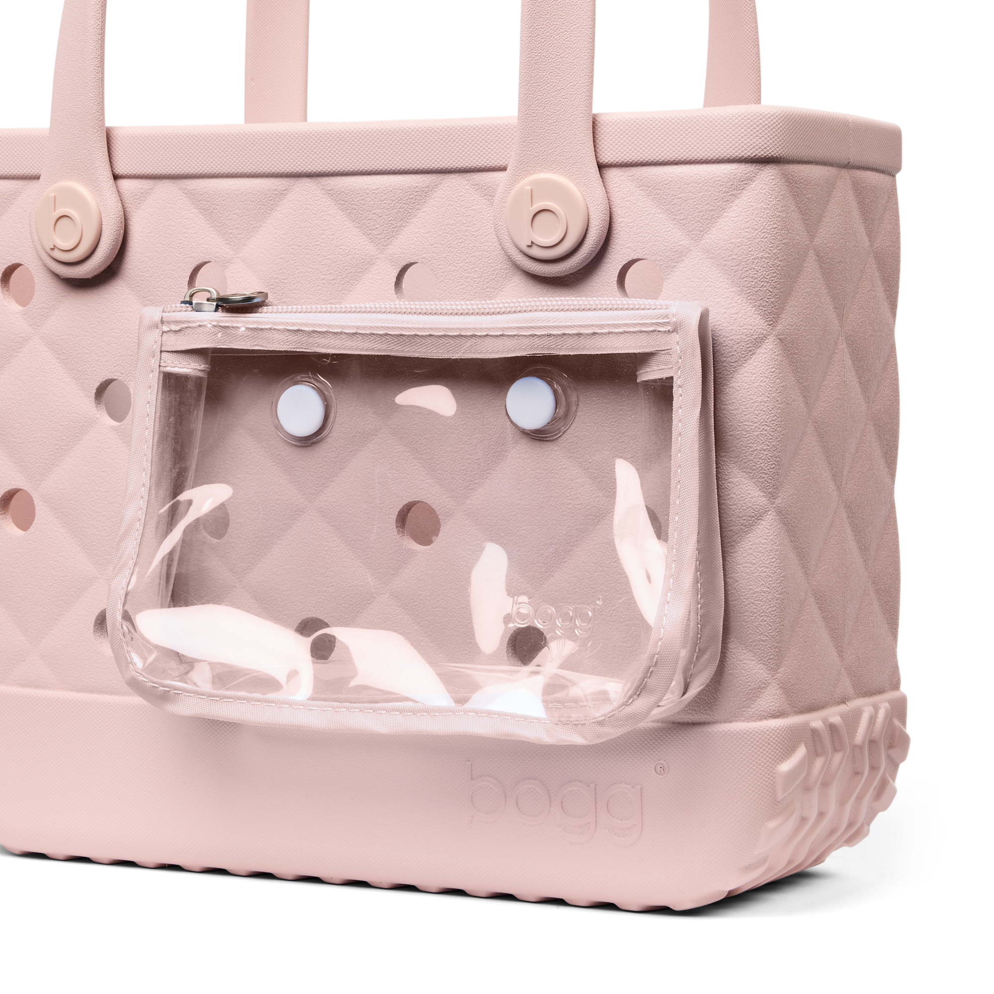 Bitty Bogg Bag - Quilted Rose Petal
