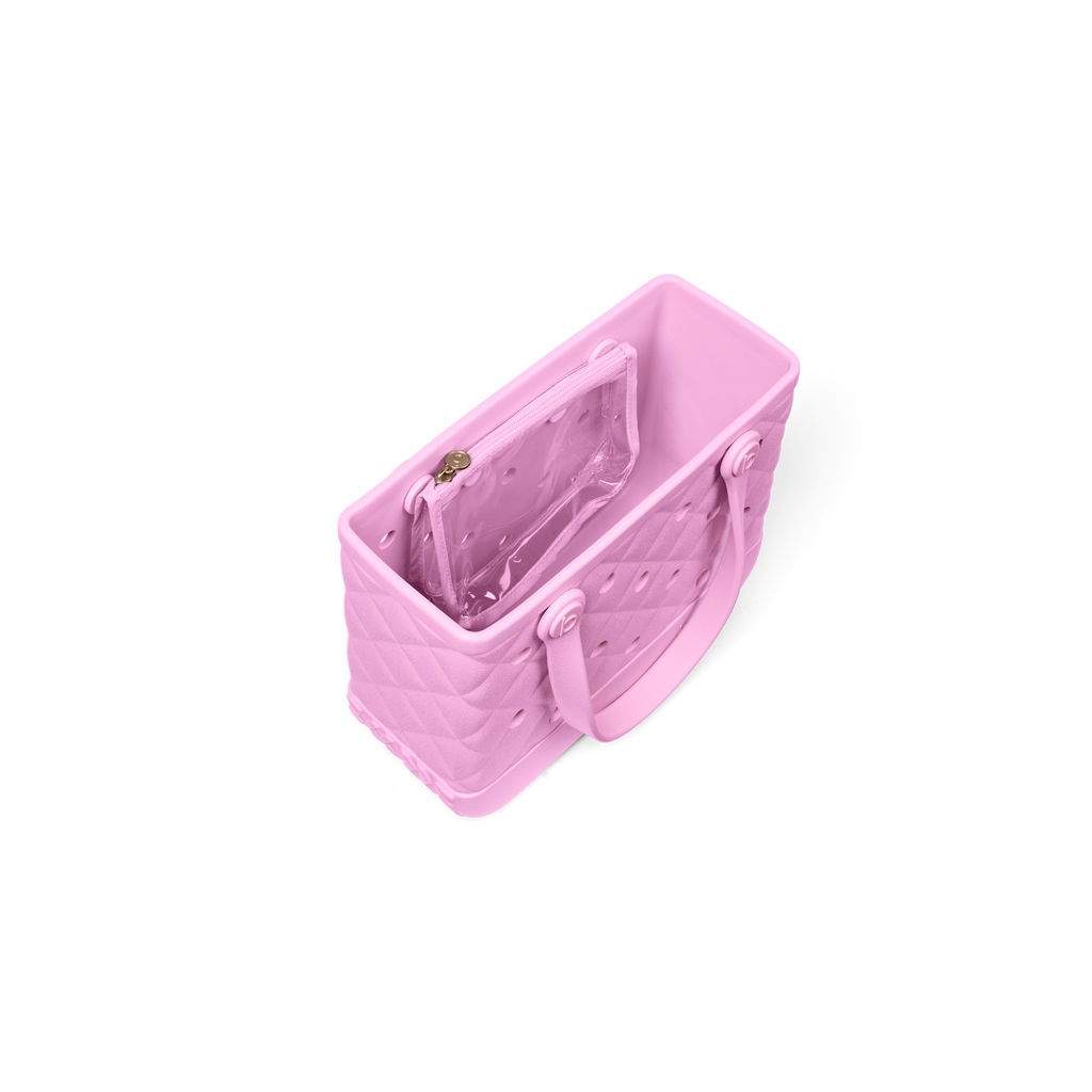 Bitty Bogg Bag - Quilted Pink Taffy