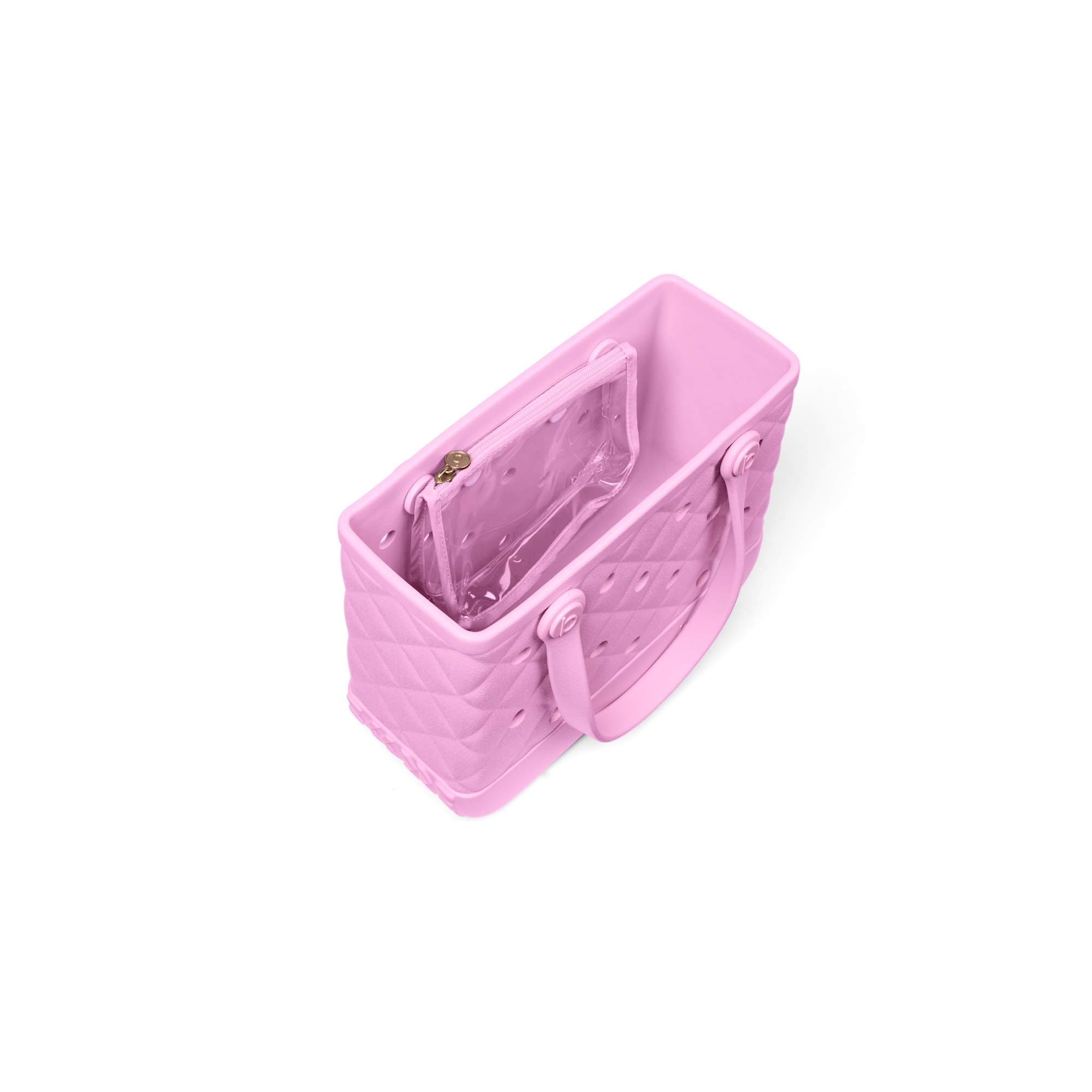 Bitty Bogg Bag - Quilted Pink Taffy