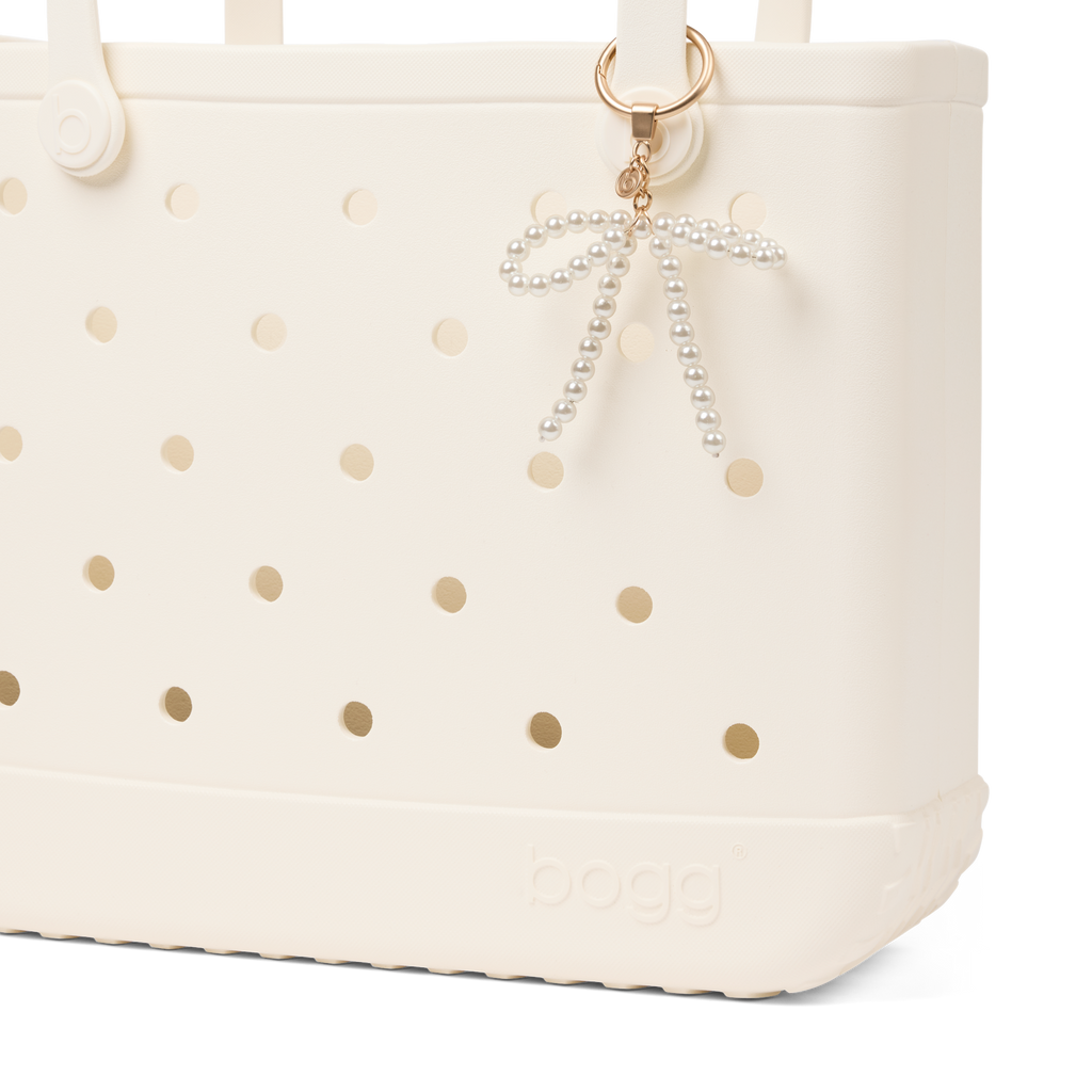 Bogg'd \u0026 Charmed- White Pearl Bow