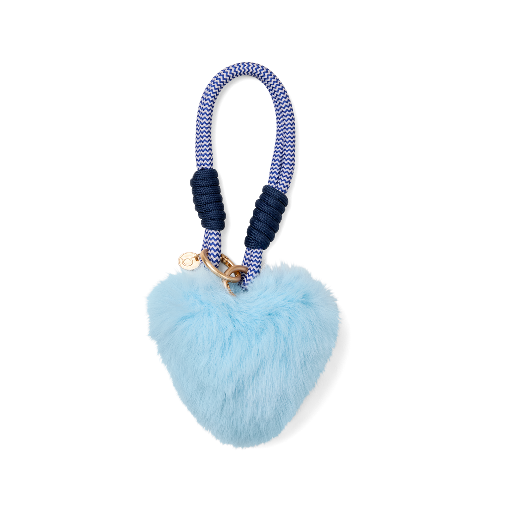 Bogg'd \u0026 Charmed- Blue Heart Pouf