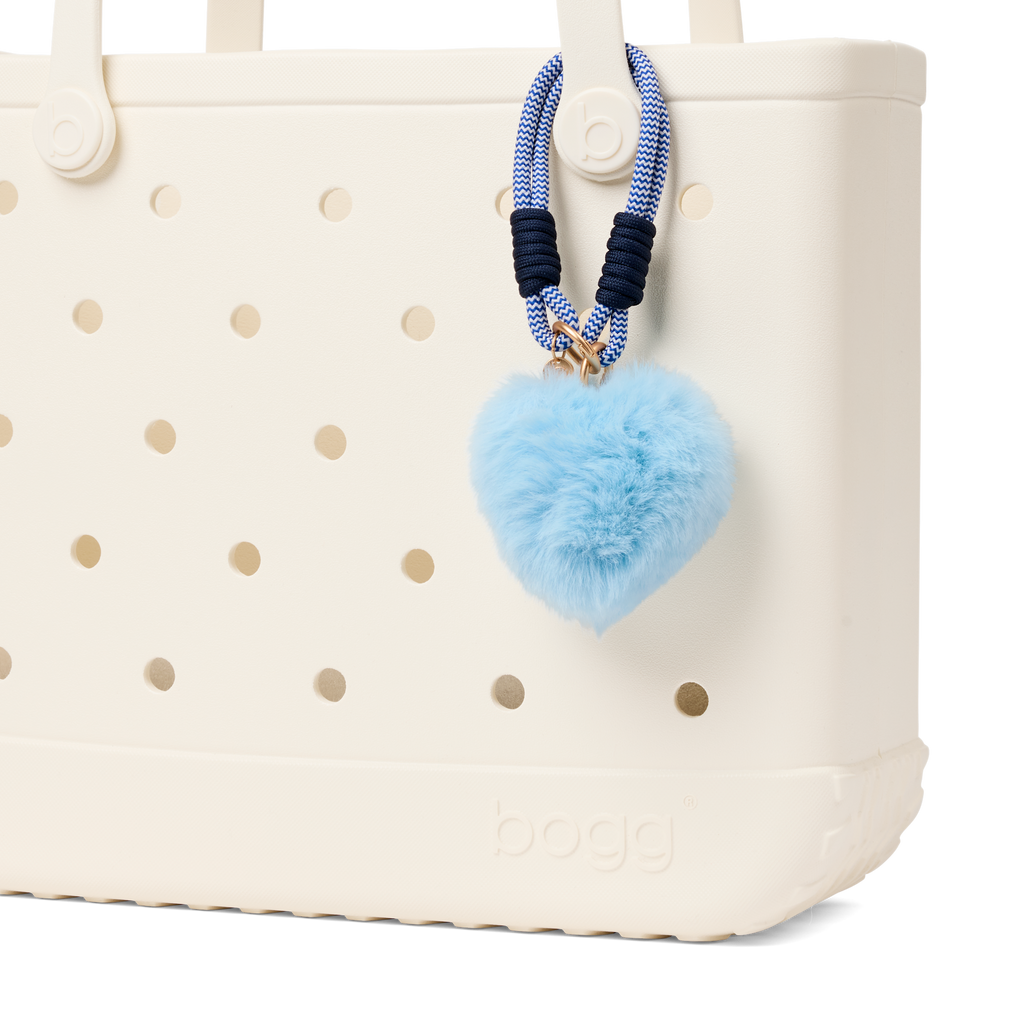 Bogg'd \u0026 Charmed- Blue Heart Pouf