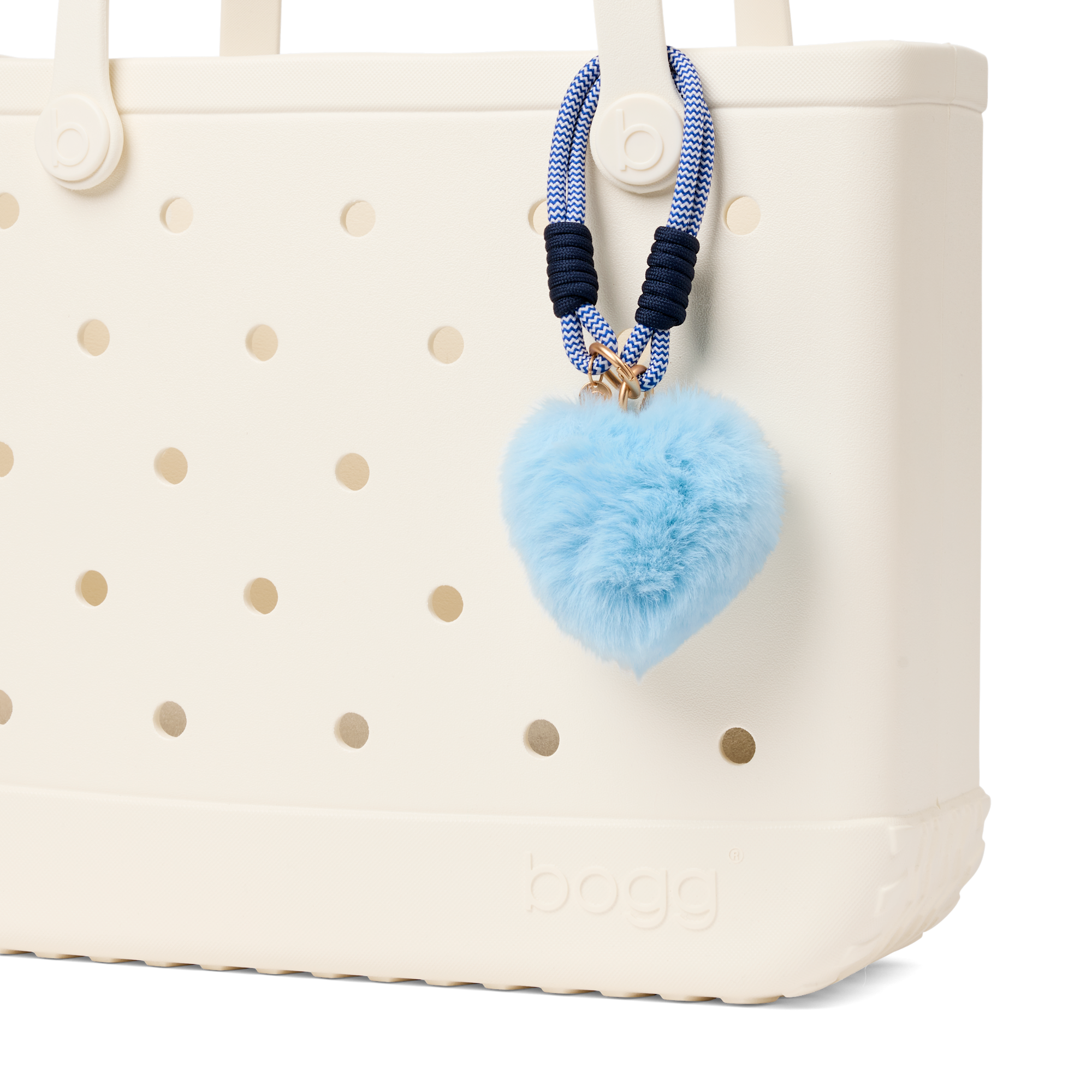 Bogg'd \u0026 Charmed- Blue Heart Pouf