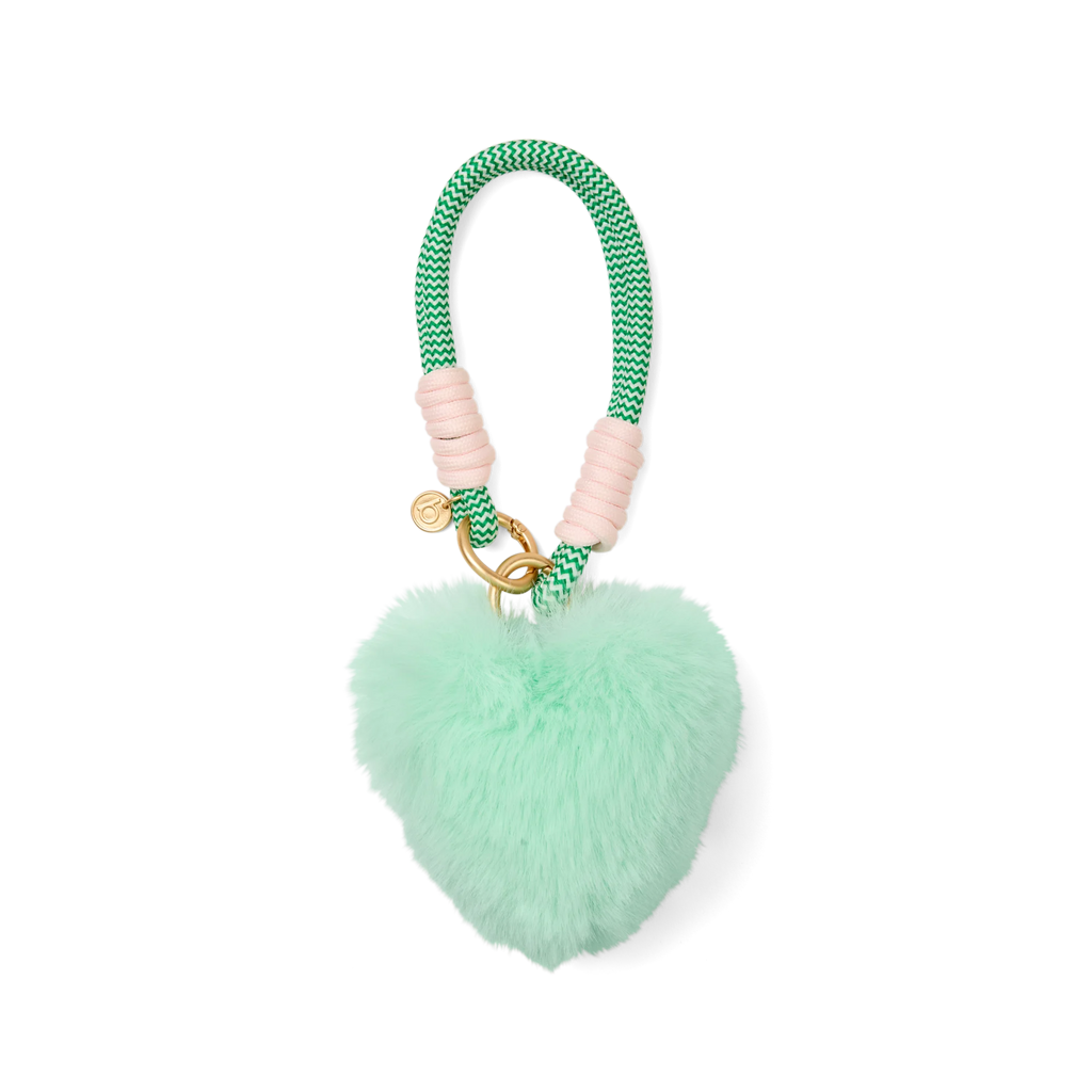Bogg'd \u0026 Charmed- Green Heart Pouf