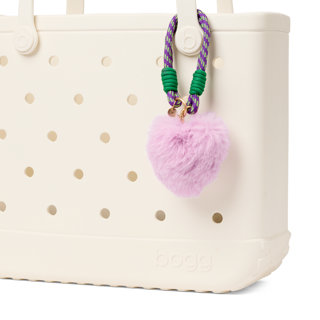 Bogg'd \u0026 Charmed- Purple Heart Pouf