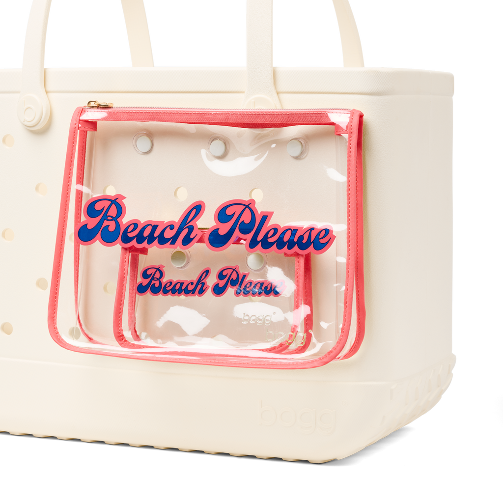 Bogg Bag Decorative Insert- Beach Please