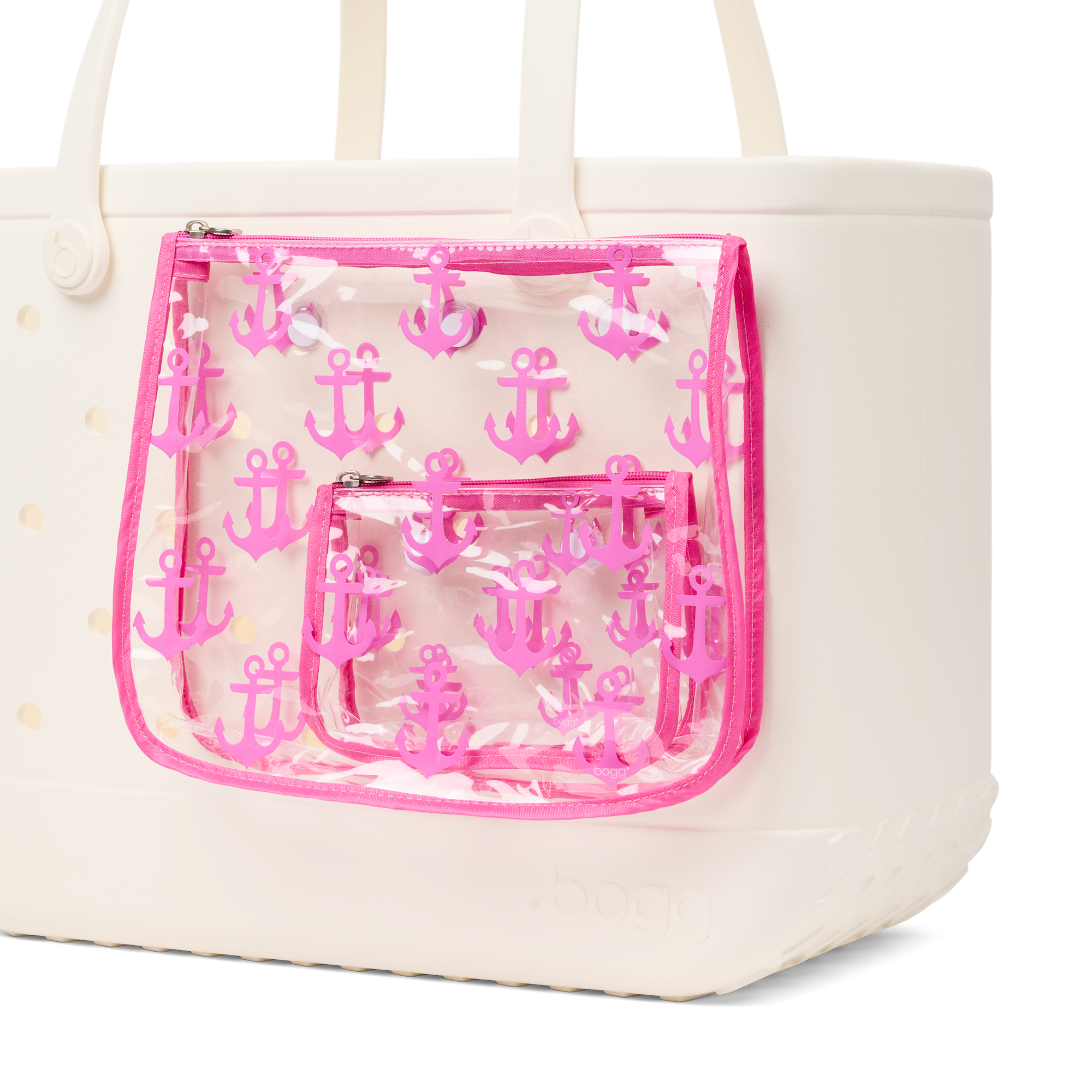 Bogg® Bag Decorative Insert - Anchor (Pink)