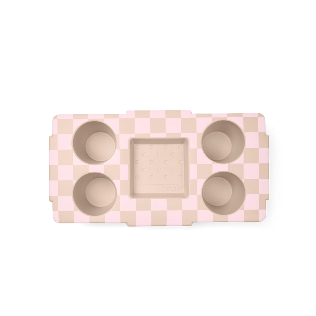 Top o' the Bogg to Ya - Checkered Linen\/ Pink Marshmallow