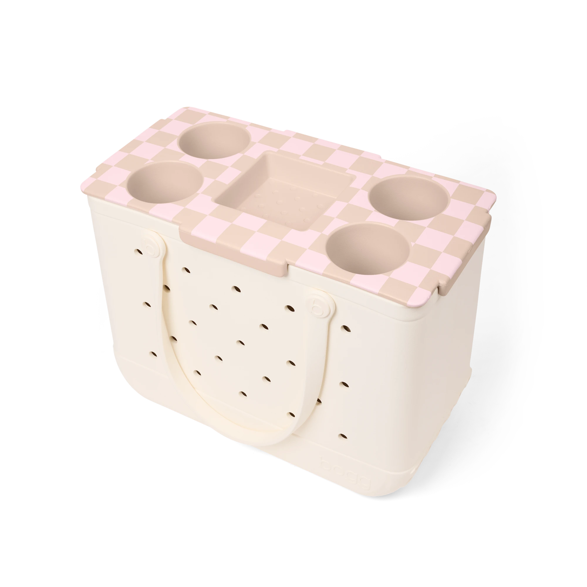 Top o' the Bogg to Ya - Checkered Linen\/ Pink Marshmallow